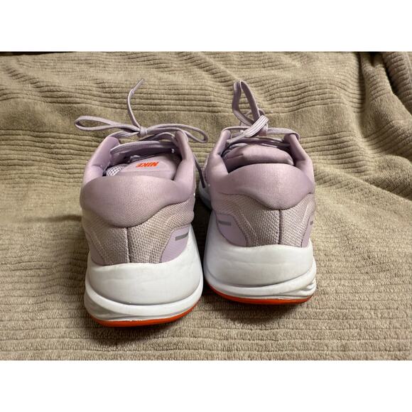 Nike Air Zoom Structure 24 Road Running Shoes, White-Lilac-Rush Orange 9 M US - Picture 3 of 9